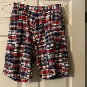 Boys First Wave plaid short